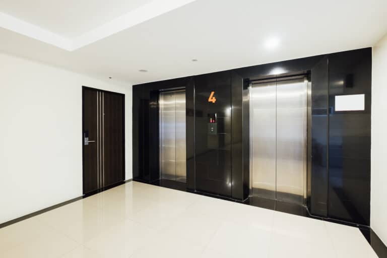 California Government Facility ADA Checklist: Avoid Fines & Get Fully Compliant 4 Elevator area in a California public building that may fail ADA height and signage standards