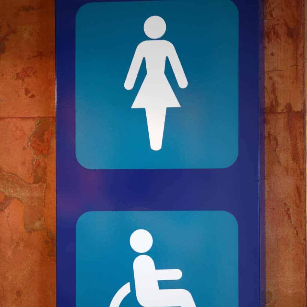 Accessible Restroom Signage Compliance Check